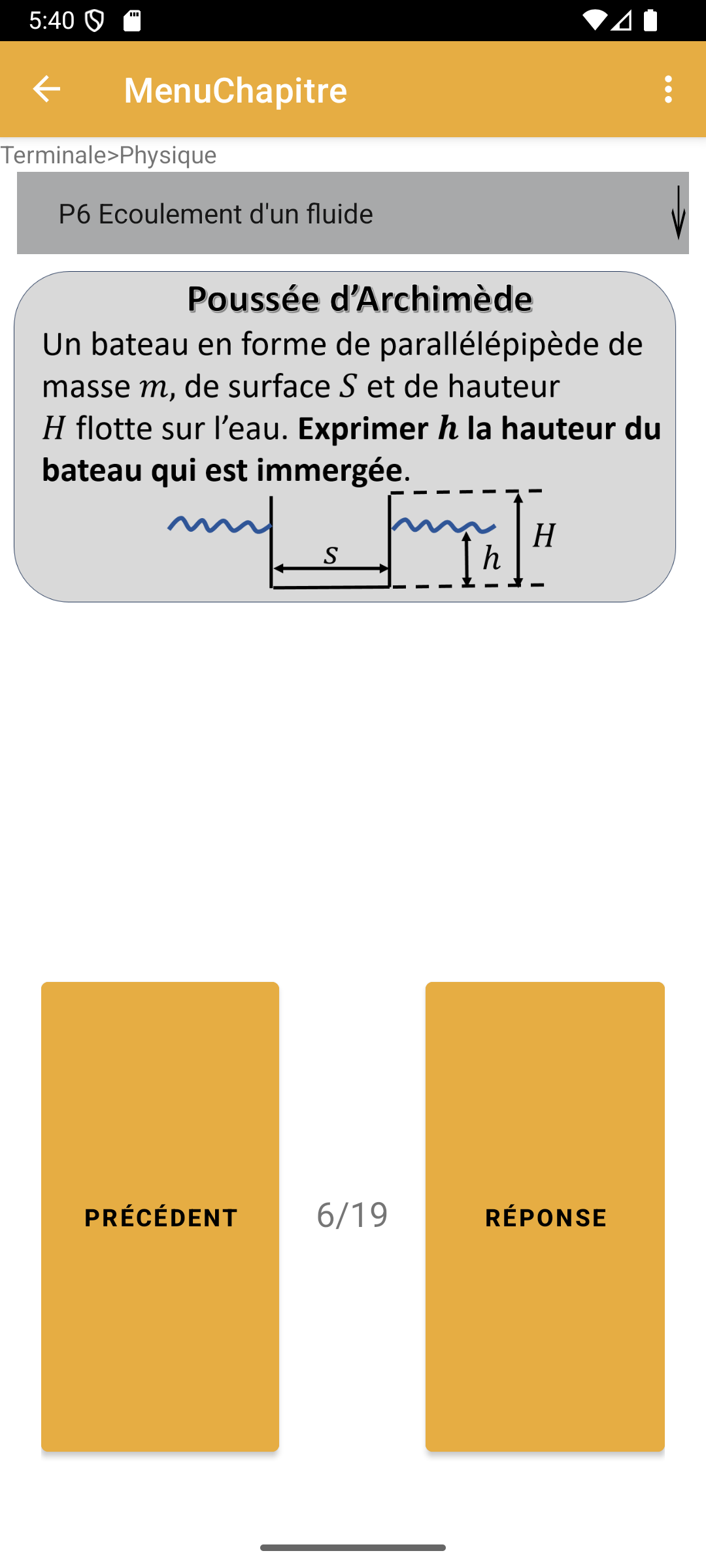 Question Physique